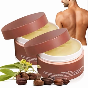 2PC Crowned SKLN Body Butter for Men, Monarch Organic Cologned Body Butter, Gift for Father, Husband, Boyfriend