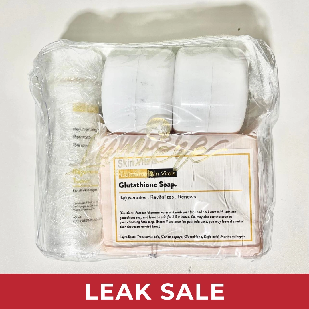 [LEAK SALE] Lumiere Skin Vitals Face Set