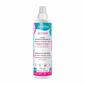 Acticurl Curl Activator Spray – Enhance and Define Your Natural Curls with Ease – Infused with Dragon Fruit/Pitaya and Aloe Vera – Moisturize, Shape, and Boost Your Curls – 250 ml.