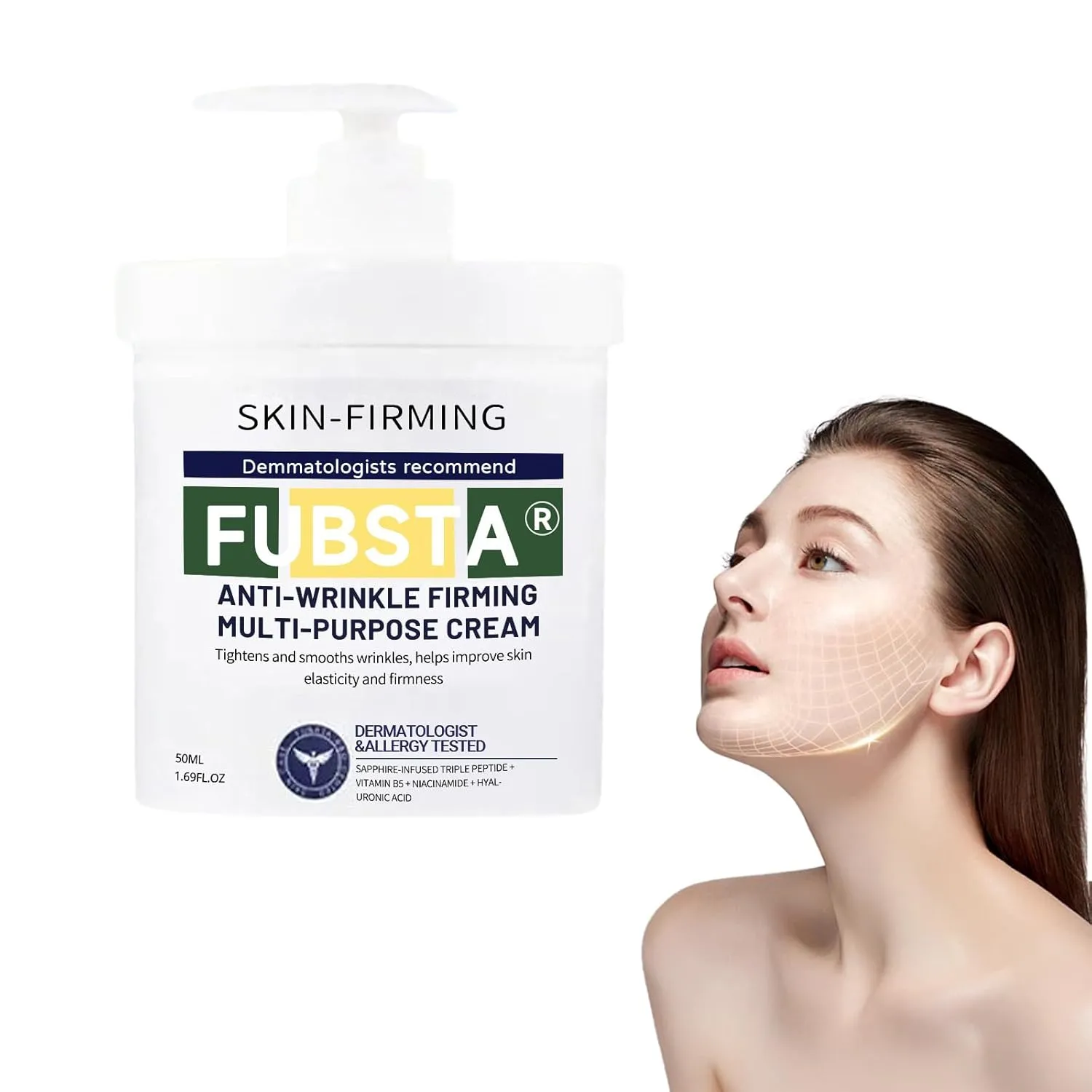 Advanced Firming & Wrinkle-Reducing Cream -Skin Firming Rejuvenating Cream, Skin Firming Rejuvenating Serum Deep Hydration, Skin Firming Rejuvenation for All Skin Types (1 Bottle)