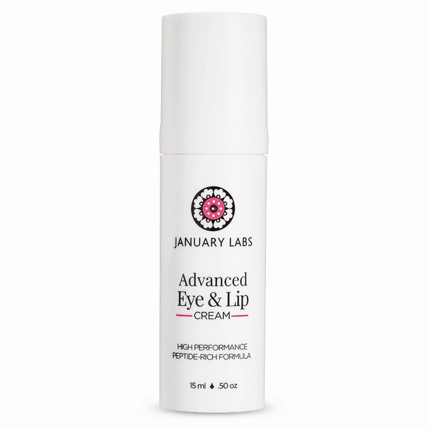 Advanced Eye and Lip Cream, High-Performance Eye Cream for Dark Circles and Puffiness, Nourishing Lip and Under Eye Cream for Wrinkles, Tri-Peptide Blend for Youthful Glowing Skin, 15mL