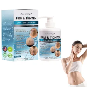Aeehfeng Firm Tighten Skin Tighten Cream, Skin Tightening Cream, Anti-Aging Neck Cream for Tightening and Wrinkles on Neck & Décolleté for Women Lifting, for All Skin Types (1 Bottle)
