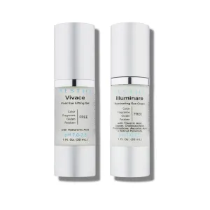 Aesthe Vivace Eye Lifting Gel - Revitalize & Firm   Aesthe Illuminare Illuminating Eye Cream Bundle