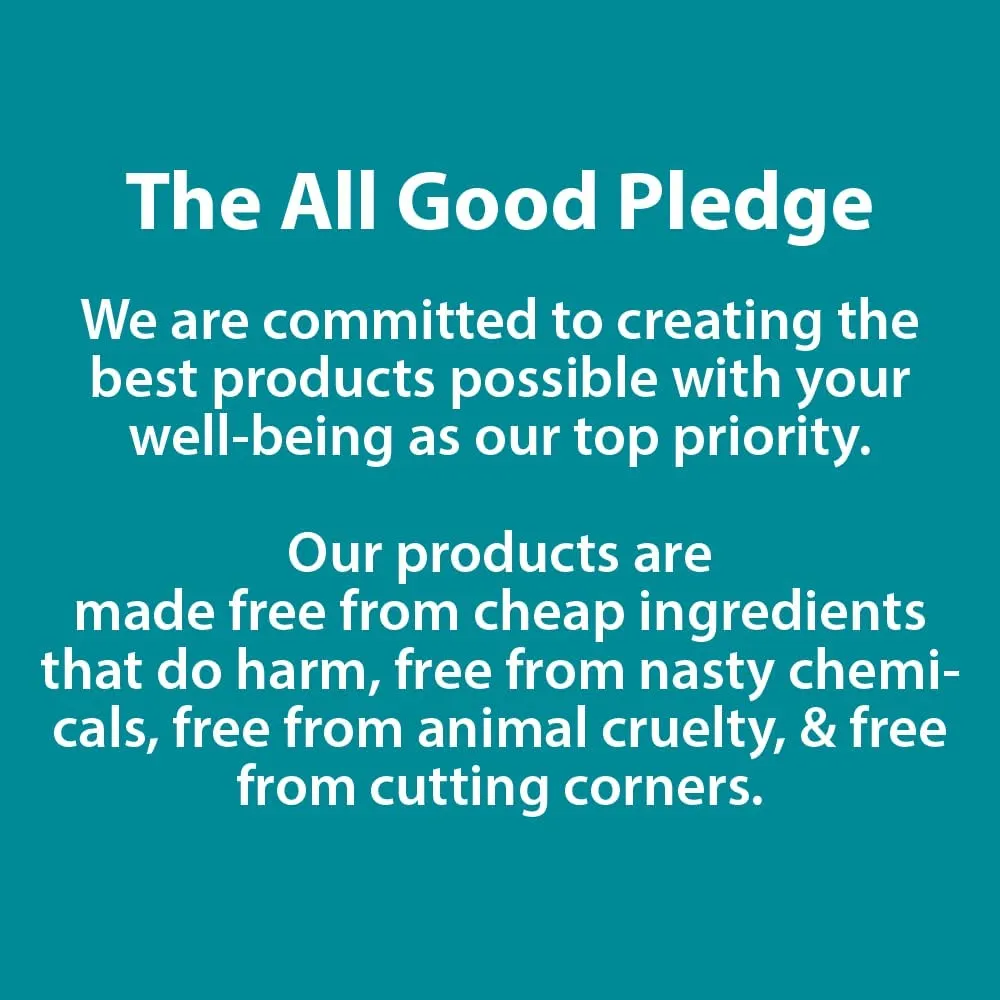 All Good Hand & Body Lotion - Moisturizing Organic Lotion for Dry Skin - Jasmine Oil, Cocoa Butter, Rosehip Oil, Arnica, Vitamin E - Non-Greasy Body Butter, 6 fl oz (Jasmine Rose)