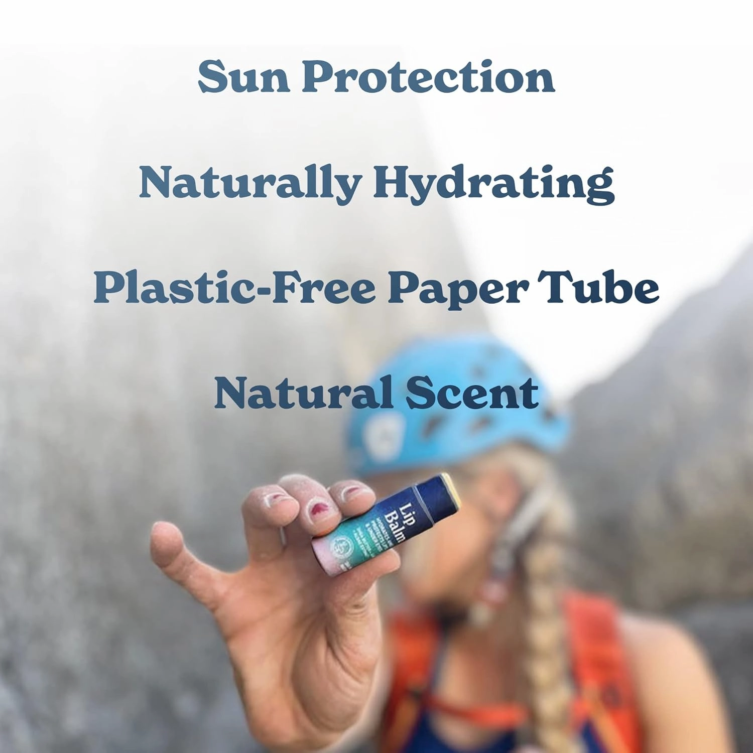 Allez Outdoor Vegan Lip & Eye Balm, Plant-Based Formula with Shea Butter, Jojoba Oil & Algae Extract for Skin Hydration & Protection, Sea Salt/Kelp Scent, 3-Pack