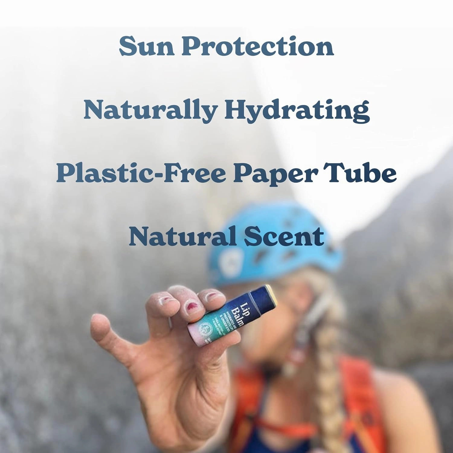Allez Outdoor Vegan Lip & Eye Balm, Plant-Based Formula with Shea Butter, Jojoba Oil & Algae Extract for Skin Hydration & Protection, Sea Salt/Kelp Scent, 6-Pack
