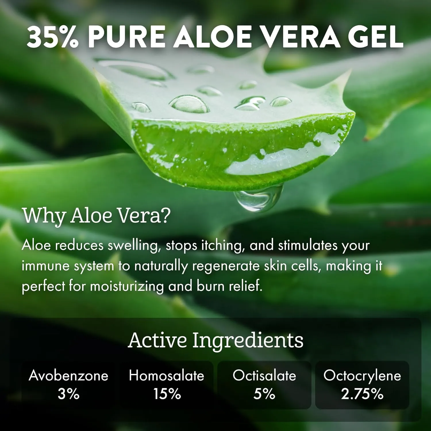 Aloe Up Sport Continuous Spray Sunscreen SPF 50- Broad Spectrum UVA/UVB Sunscreen Protector for Face and Body With Aloe Vera Gel Fast Absorbing Sheer Formula Reef Safe Fragrance-Free - 6 Oz 2 pack