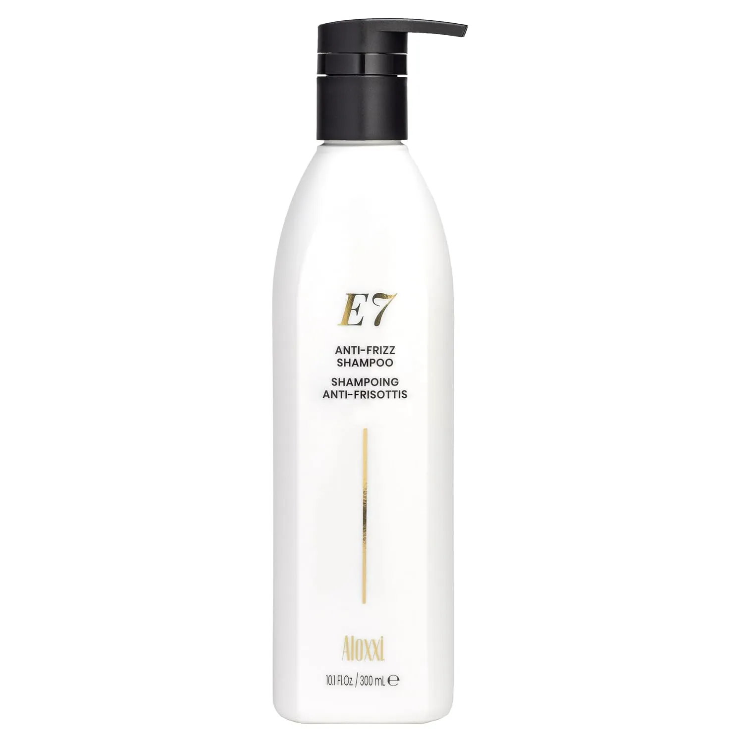 ALOXXI E7 Anti-Frizz Shampoo, Moisturizing & Strengthening with 7 Essential Cleansing Oils, for Color-Treated, Dry, Damaged & Frizzy Hair, Paraben & Sulfate-Free, 10.1 Fl Oz