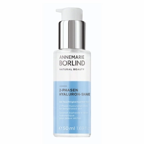 ANNEMARIE BÖRLIND - 2 Phase Hyaluronan Shake - Hyaluronic Acid   Aloe Vera   Black Forest Rose Stem Cells For Intense Hydration - Moisturizing, Plumping, Nourishing - 1.69 Fl. Oz.