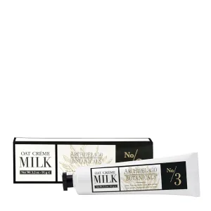 Archipelago Botanicals Oat Milk Hand Crème, Rich and Lightly Scented Hand Lotion for Dry Skin, Cuticles and Rough Spots, Premium Plant Extracts (3.2 oz)