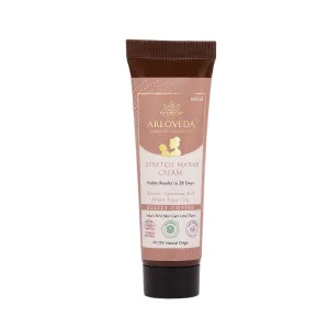 A'reoVeda Pregnancy Stretch Mark Cream for Old & New Marks (25gm) | Visible Results in 28 Days | With Striover & Hyaluronic Acid | Lab Tested
