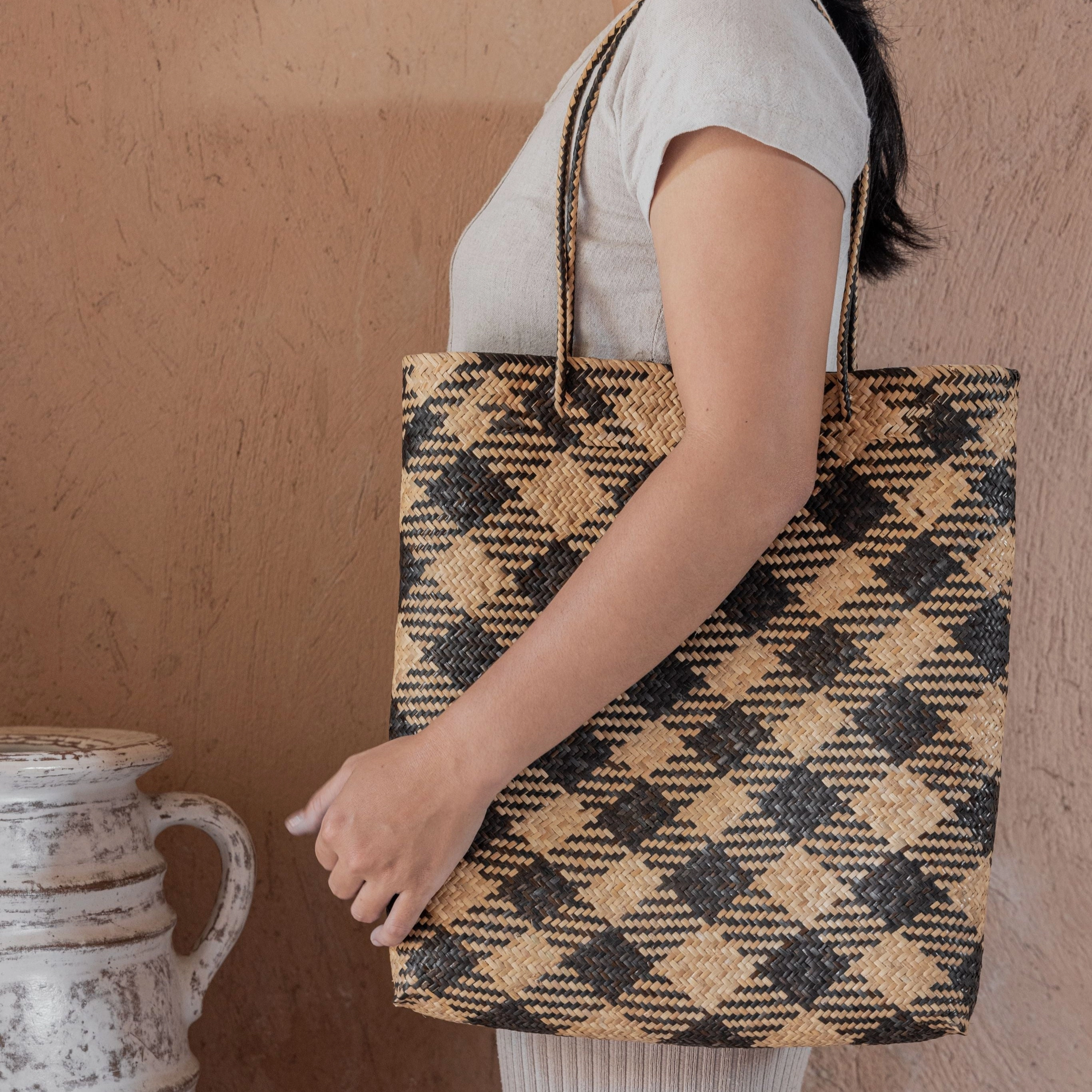 Balinese Shoulder Tote Bag, Variety