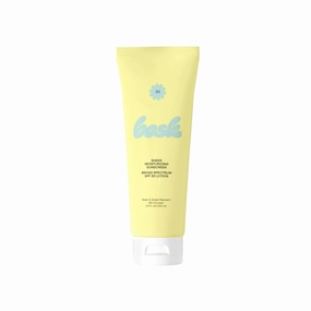 Bask Suncare SPF 30 Sheer Moisturizing Sunscreen Lotion - Broad Spectrum UVA/UVB Protection, Dermatologist Recommended, Hydrating, Lightweight & Fast Absorbing, No White Cast, Travel Size, 3.4 fl oz