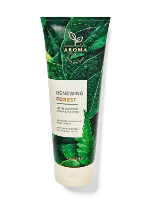 Bath and Body Renewing Forest Ultimate Hydration Body Cream | 8 Oz
