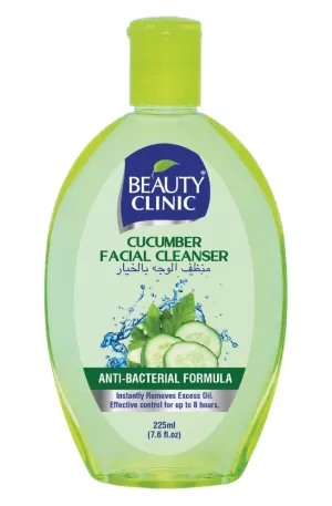 BEAUTY CLINIC 4 Piece CUCUMBER Anti-Wrinkle ORGANIC Face Care COMBO PACK Beauty Kit