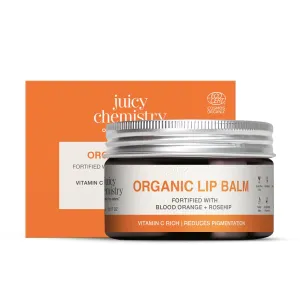 Blood Orange & Rosehip Lip Balm, 5g, Natural Ceramides for Hydration and Pigmentation Reduction