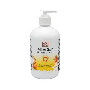 BoaVida After Sun Lotion Nutrient Body Cream and Tan Enhancer - Sun Burn Recovery Cream for After Sun Exposure, Made with Cupuacu Butter 16 Ounce