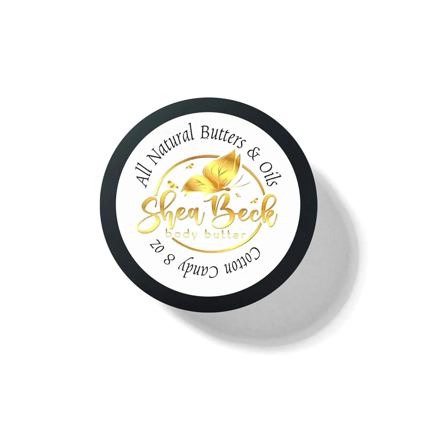 Body Butter Blend: Natural Shea, Cocoa, & Mango w/Jojoba Oil for Radiant Skin and Beard | Moisturizing (4 Oz, Cotton Candy)