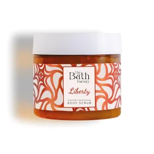 Body Scrub for Exfoliating with Moisturizing Shea Butter | 100% Vegan | Natural Libre Extract Fragrance | Perfect Exfoliator for All Body Parts such as Face, Foot, Hand