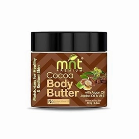 Body Butter with Argan Oil, Jojoba Oil & Vitamin-E for Healthy & Radiant Skin