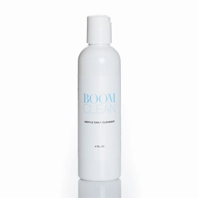 BOOM Clean by Cindy Joseph – Gentle Daily Facial Cleanser for Mature Skin – Hydrating Cream Cleanser with Organic Aloe & Chamomile – Ultra Gentle for Sensitive Skin (4 oz)