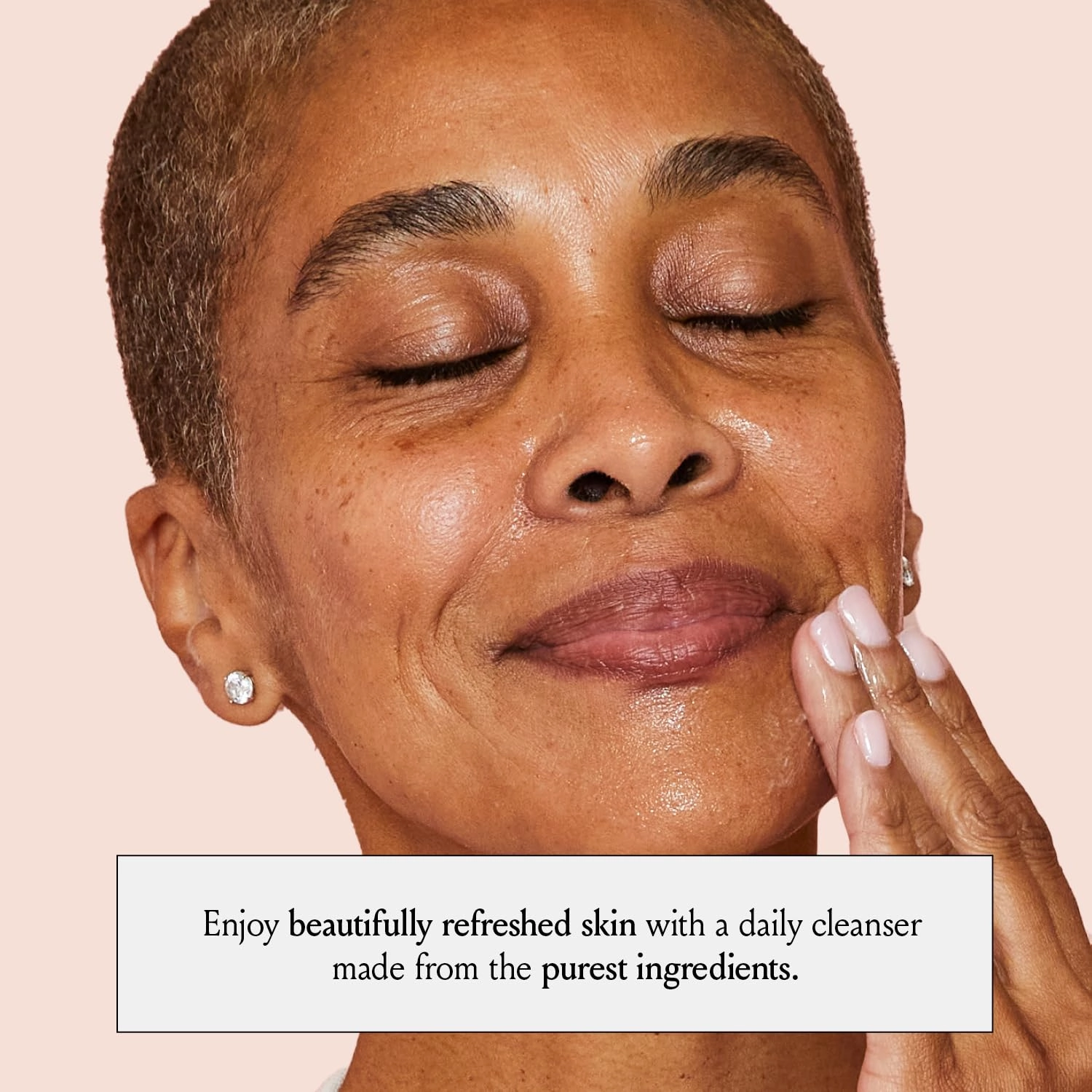 BOOM Clean by Cindy Joseph – Gentle Daily Facial Cleanser for Mature Skin – Hydrating Cream Cleanser with Organic Aloe & Chamomile – Ultra Gentle for Sensitive Skin (4 oz)