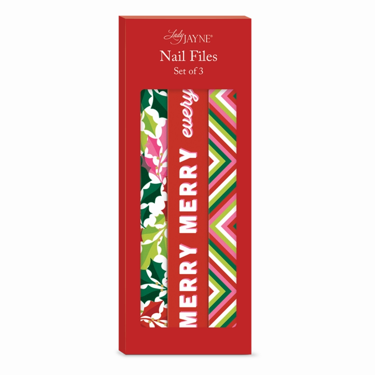 Bright Holly Nail File Set