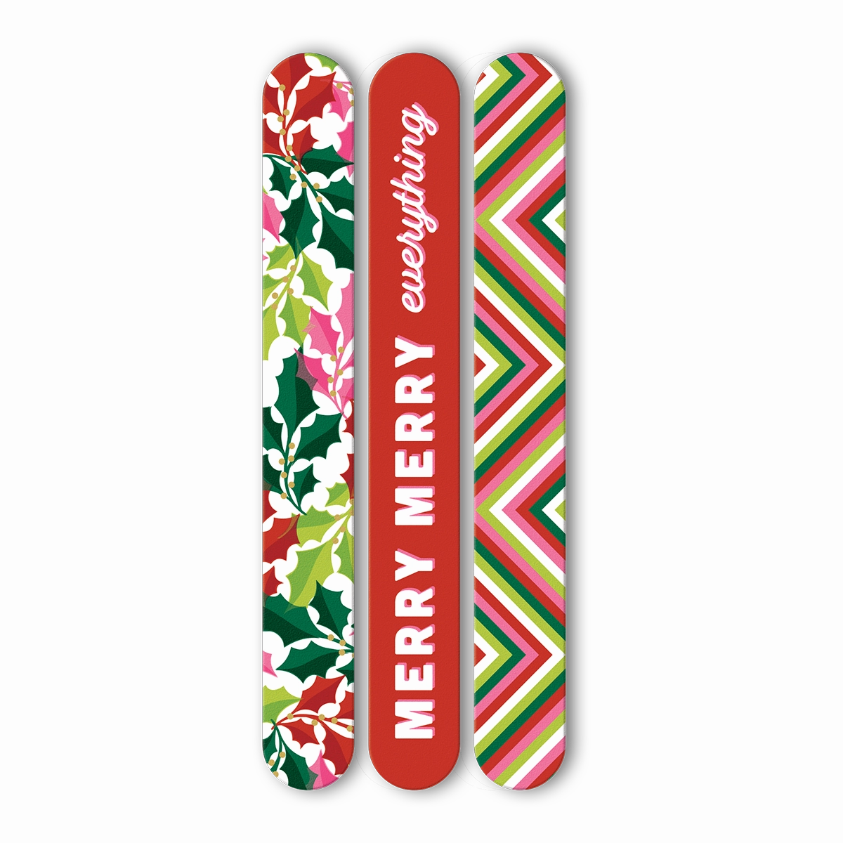 Bright Holly Nail File Set