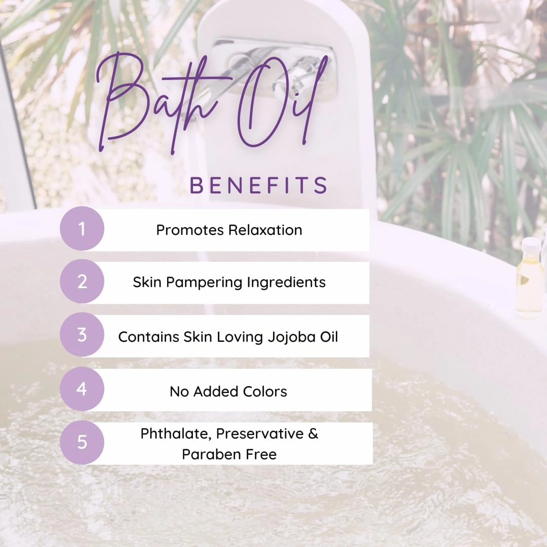 Cafe Latte Bath Oil by Eclectic Lady - Scented Bath Oil - Relaxing & Moisturizing Bathing Oil - Fragrance Body Oil For Dry & Rough Sensitive Skin - Body Daily Nourishing Shower Oil (4 oz)