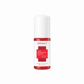 Cell Fusion C Laser Rejuvenation Ampoule, 3-in-1 Ampoule for Hydration, Soothing, Firmness with Peptide, Hyaluronic Acid, For Youthful Complexion,1.01 fl.oz