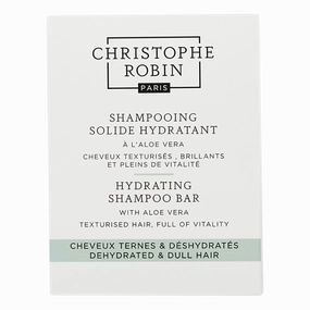 Christophe Robin Hydrating Shampoo Bar With Aloe Vera 100g