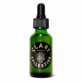 CLARY COLLECTION Moisturizing Face Serum Organic Jojoba Formula for Men, Women & Children, Natural & Organic, Plant-Based Formula - 1 fl oz