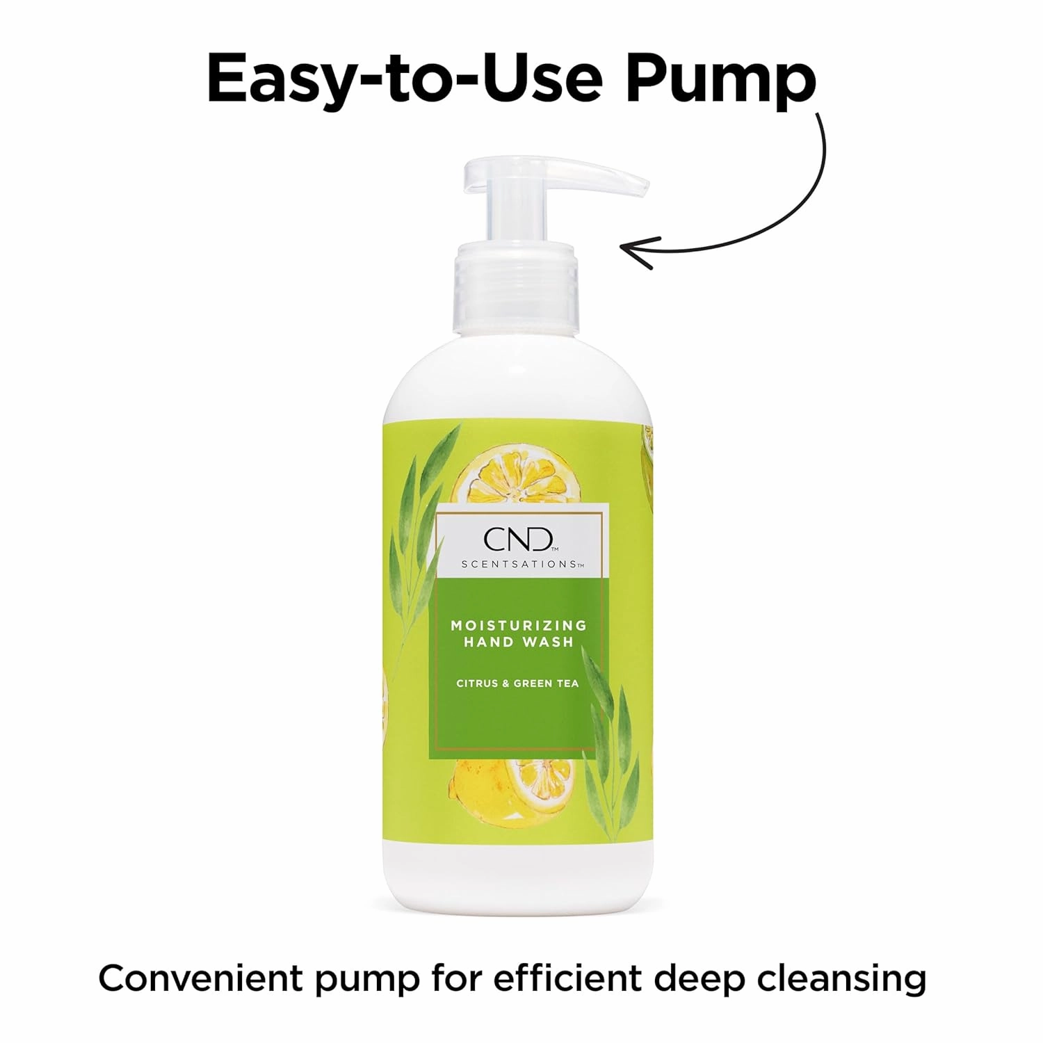 CND Scentsations Liquid Hand Wash, Vegan Moisturizing Deep Cleanser, Formulated with Glycerin & Jojoba Oil, pH Balanced Skin Protection, 13.2 fl. oz
