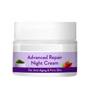 Collagen Boosting - Advance Repair Night Cream - With Retinol, Niacinamide, GrapeSeed, Sea Algae, Jojoba & Rosehip - For Anti-Aging, Skin Firming & Plumping Skin - 50 gm