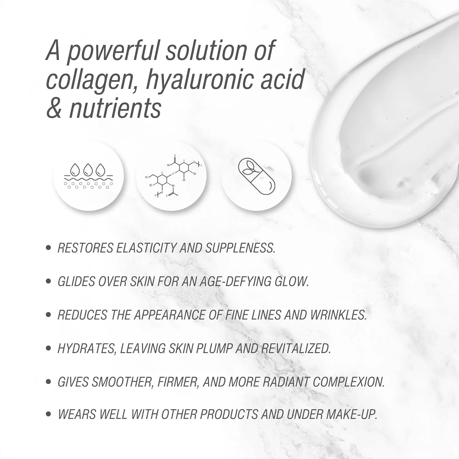 Collagen Hydrating Serum, Face Serum, Collagen for Women, 8 oz