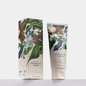 Cream | Moisturizes and Soothes Cracked, Calloused, Dry Feet | Enriched with Shea Butter, Jojoba & Jasmine for Soft and Supple Skin from Heel to Toe | 50 ml