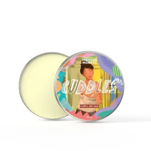 Cuddles, Elbow & Knee Balm, Reduces Discoloration, Deeply Moisturizes Dry and Rough Skin, Shea butter, Coconut Milk Oil, Vitamin E, Natural, Chemical Free, 50g