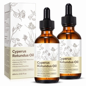 Cyperus Rotundus Oil, Natural Cyprus Rotundus Oil for Hair Removal & Reducing Body Hair Growth, Hydrating & Smooth Skin,Suitable for All Skin Types (120 ML)