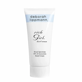 Deborah Lippmann Rich Girl Hand Cream | Moisturizing Hand Lotion with Shea Butter, Avocado and Jojoba Oil | Broad Spectrum SPF 25 Skin Protection | 3 Ounce (Pack of 1)