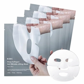 Deep Collagen Anti Wrinkle Lifting Face Mask, 36g/1.3oz, Pack of 4