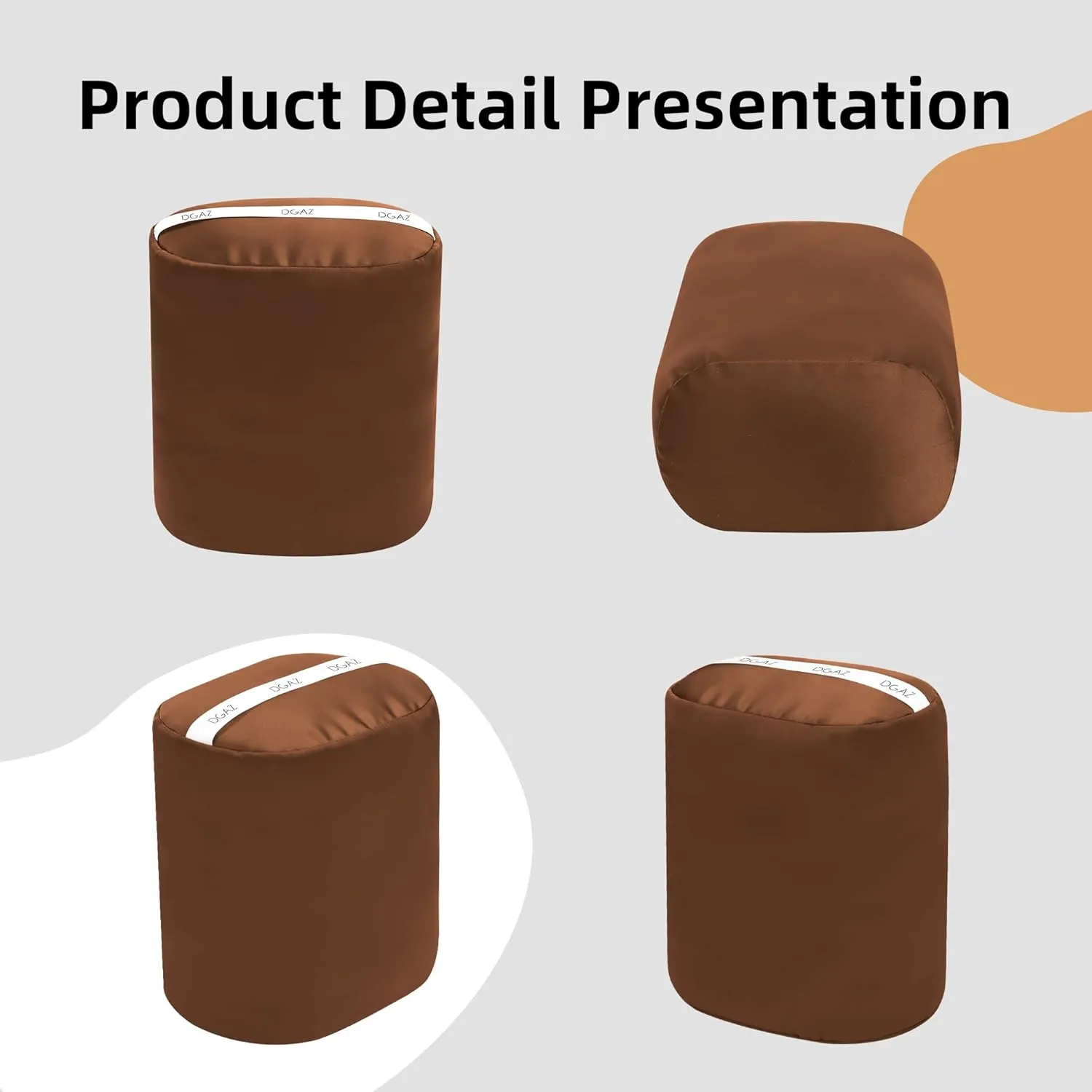 DGAZ Purse Pillow Insert for Hermes In the loop bags, Memory Foam, Silky Pillow Shaper for Luxury Handbags(Gold,In the loop18)