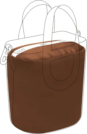 DGAZ Purse Pillow Insert for Hermes In the loop bags, Memory Foam, Silky Pillow Shaper for Luxury Handbags(Gold,In the loop18)