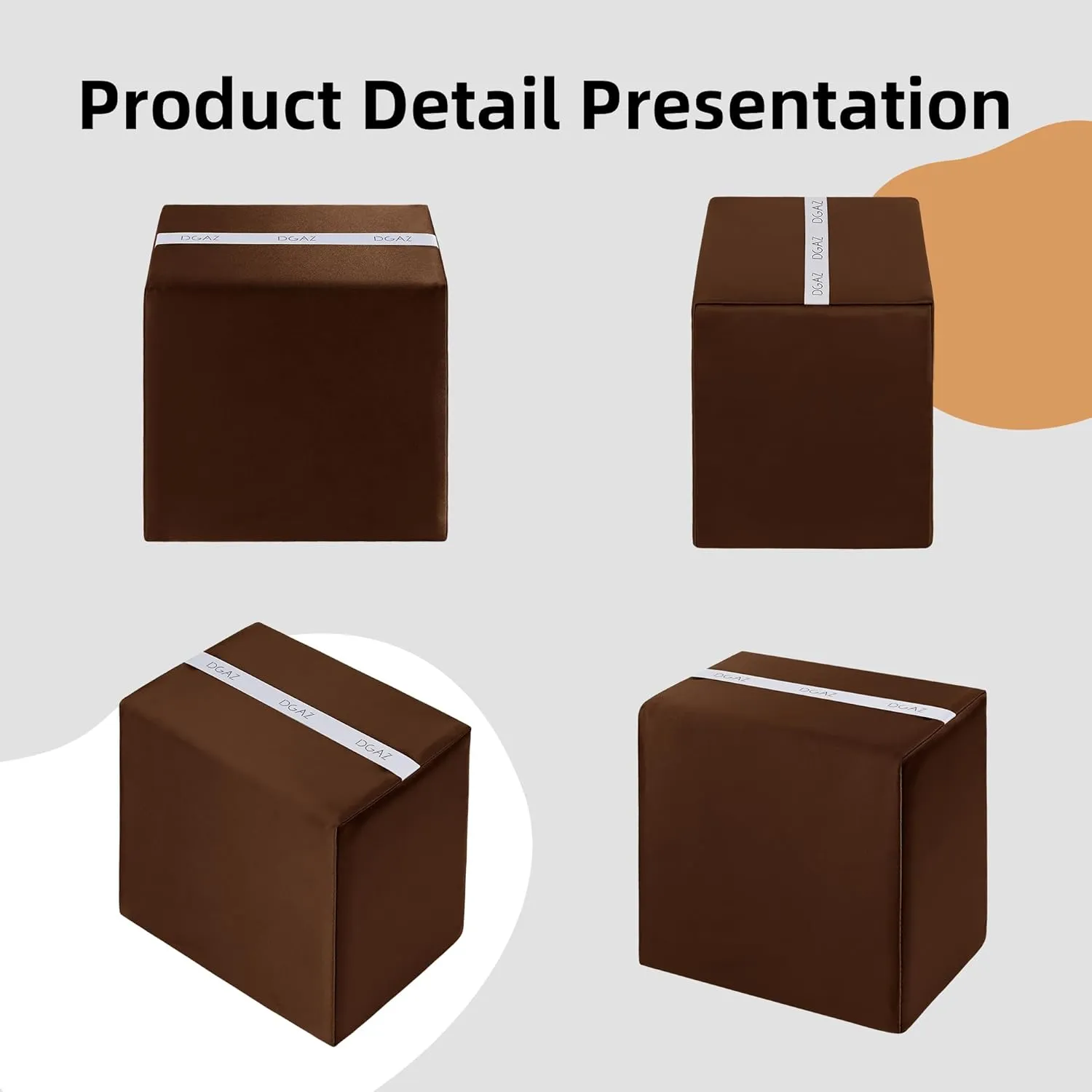 DGAZ Purse Pillow Insert for LV Nano Noe bags, Memory Foam, Silky Pillow Shaper for Luxury Handbags(Gold,Noe BB)