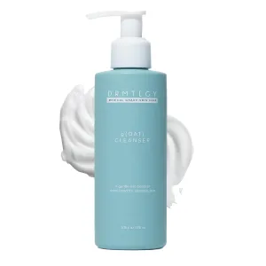 DRMTLGY gOAT Cleanser - Lightweight, Moisturizing Face Wash For Sensitive Skin, Oat   Hyaluronic Acid   Aloe Extract, Hydrating Gentle Facial Cleansing Milk For All SkinTypes, Fragrance Free, 5.75 oz