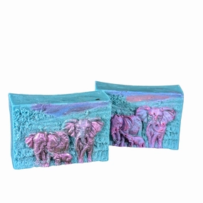 Elephant Fantasy Moisturizing Soap | Set of 2-3.75oz bars | Nourishing Soap | Handmade Soap