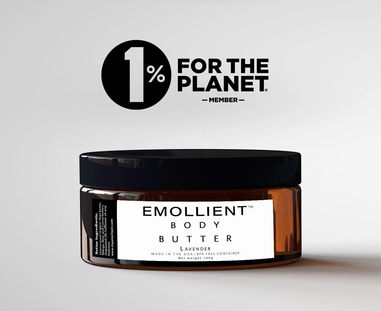 Emollient for Dry Skin & Eczema Handmade Butter Made with Essential Oils, Packed with Vitamins and Antioxidants (Sensitive Skin, 160 grams)