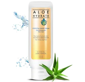 Essential Hand Cream, Working Hands to Repair, Soften & Smooth Dry Hands & Feet, Cuticles & Cracked Skin. Non-Greasy Hand Lotion: Aloe, Oatmeal, Ceramide, Hyaluronic acid, Jojoba Oil, Squalane Oil