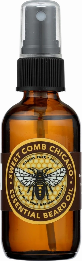 Essential Beard Oil: Great for Moisturizing Men's Beards, Mustaches and Skin, Great Gift for the Bearded Man in Your Life, Birthday, Christmas