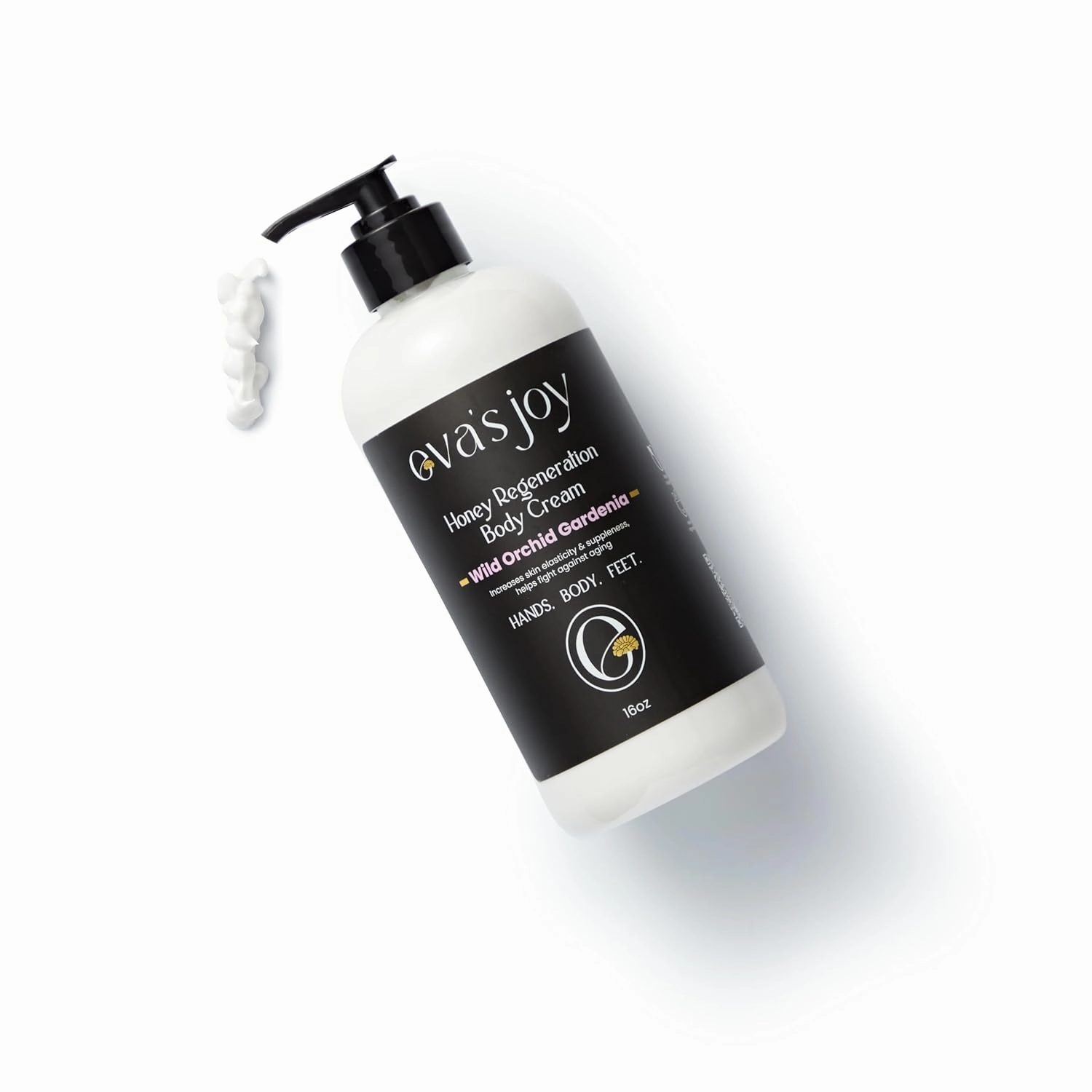 Eva's Joy Wild Orchid Gardenia Regeneration Body Cream, Nourishing Moisturizer for Soft, Glowing Skin, Supports Skin's Natural Health, 16 oz
