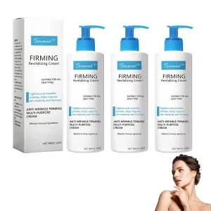 Firming Revitalizing Cream, Advanced Wrinkle-Reducing Cream, Restore Skin Elasticity for All Skin Types (3 Bottle)